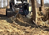 New Stumper working,New Fecon Stumper,New Fecon working,New Fecon Stumper chewing up stump